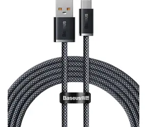 Baseus CALD000716 Kabel USB-A (M) - USB-C (M) 2 m černá / 100W
