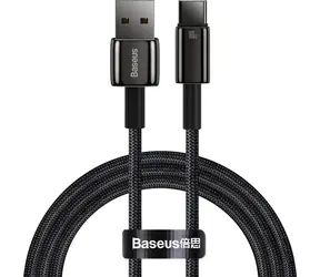 Baseus CAWJ000001 Kabel USB-A (M) - USB-C (M) 1 m černá / 100W