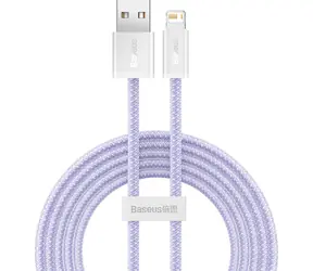 Baseus CALD040105 Kabel USB-A (M) - Lightning (M) 2 m fialová