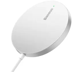 Baseus CCJJ040012 Simple Mini3  Bezdrátová nabiječka stříbrná / 15W