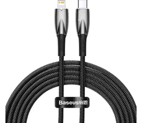 Baseus CADH000101 Kabel USB-C (M) - Lightning (M) 2 m černá / 20W