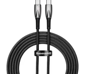 Baseus CADH000801 Kabel USB-C (M) - USB-C (M) 2 m černá / 100W