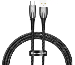 Baseus CADH000401 Kabel USB-A (M) - USB-C (M) 1 m černá / 100W