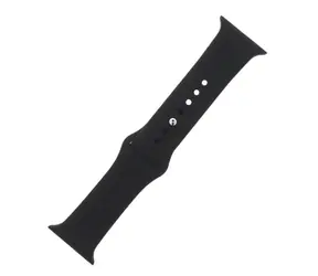 Forever Silikonový řemínek S/M pro Apple Watch 38/40/41 mm černá