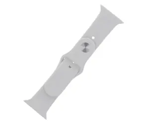 Forever Silikonový řemínek S/M pro Apple Watch 38/40/41 mm šedá