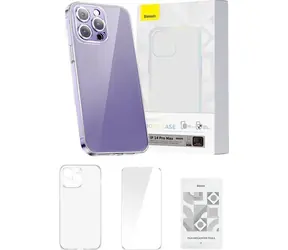 Baseus ARSJ001202 Crystal Clear Kryt pro Apple iPhone 14 Pro Max čirá
