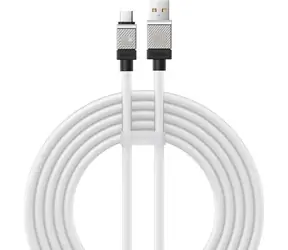 Baseus CAKW000702 Kabel USB-C (M) - USB-C (M) 2 m bílá / 100W