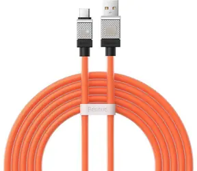 Baseus CAKW000707 Kabel USB-A (M) - USB-C (M) 2 m oranžová / 100W