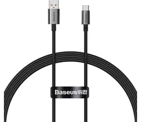 Baseus P10320102114-00 Kabel USB-A (M) - USB-C (M) 1 m černá / 100W