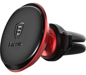 Baseus SUGX020009 Magnetic Air Vent Držák mobilu do mřížky ventilace auta červená / magnetický