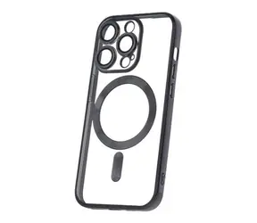 CPA Mag Color Chrome Silikonové TPU pouzdro pro Apple iPhone 14 Pro černá