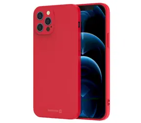 SWISSTEN SOFT JOY Pouzdro pro Apple iPhone 15 Plus červená 