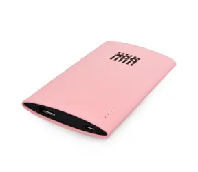 BOX Products Portable Smartphone Charger růžová / Powerbanka / 3000mAh / 1x USB-A