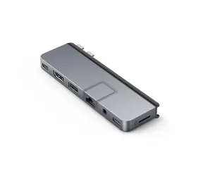 Hyper® HyperDrive Dokovací stanice pro MacBook Pro/Air / 2x USB-C / 1x USB-A / 1x HDMI / 1x RJ45 / 1x 3.5mm Jack / micro