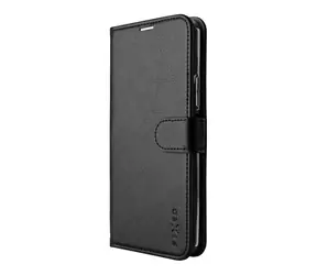 FIXED Opus Pouzdro typu kniha pro Honor 90 Pro černá
