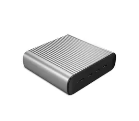 Hyper® HyperJuice 245W GaN  nabíjecí adaptér šedá / 4x USB-C / 245W