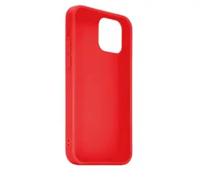 FIXED Story Zadní pogumovaný kryt pro Apple iPhone 15 červená