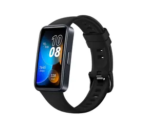 FIXED Silicone Strap Silikonový řemínek pro Huawei Band 8 černá