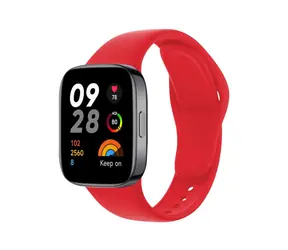 FIXED Silicone Strap Silikonový řemínek pro Xiaomi Redmi Watch 3 červená