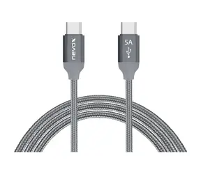 Nevox Kabel USB-C (M) - USB-C (M) 2 m šedá / 100W