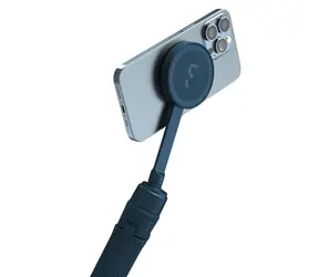 ShiftCam SnapPod modrá / Stativ + selfie tyč pro smartphone / MagSafe 