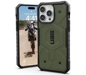 UAG Pathfinder MagSafe ochranný kryt pro Apple iPhone 15 Pro Max zelená