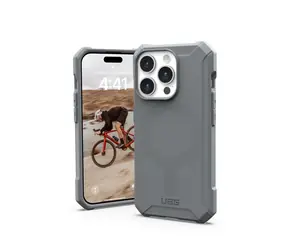 UAG Essential Armor MagSafe ochranný kryt pro Apple iPhone 15 Pro šedá 