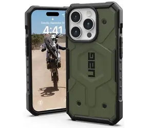 UAG Pathfinder MagSafe ochranný kryt pro Apple iPhone 15 Pro zelená 