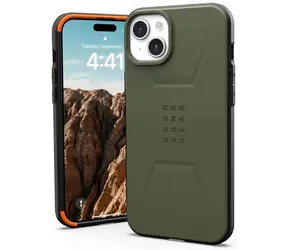 UAG Civilian MagSafe ochraný kryt pro Apple iPhone 15 Plus zelená 