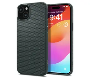 Spigen Liquid Air ochranný kryt pro Apple iPhone 15 zelená