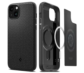 Spigen Mag Armor MagSafe ochranný kryt pro Apple iPhone 15 matná černá 