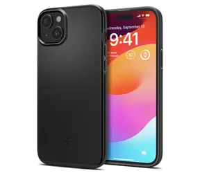 Spigen Thin Fit ochranný kryt pro Apple iPhone 15 Plus černá 