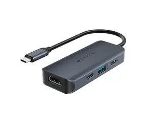 Hyper EcoSmart Gen.2 USB-C Hub 4v1 černá / USB-C / USB-A / HDMI 4K 60 Hz