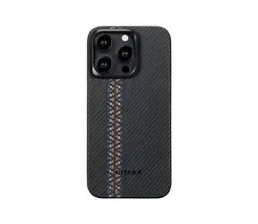 Pitaka Fusion Weaving MagEZ 4 600D Zadní kryt pro Apple iPhone 15 Pro Max černá 