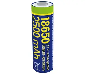 Gembird EG-BA-18650-10C Dobíjecí baterie 18650 / 3.7V / lithiová / 2500 mAh / 1 ks 
