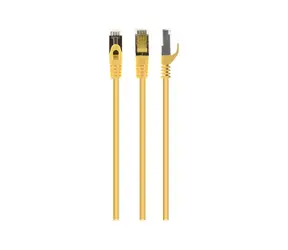 Gembird PP6A-LSZHCU CAT6a SFTP 0.5m žlutá / Patch kabel / RJ45