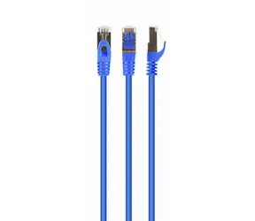 Gembird PP6A-LSZHCU CAT6a SFTP 0.25 modrá / Patch kabel / RJ45