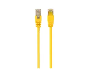Gembird PP6-1M CAT6 FTP 1m žlutá / Patch kabel / RJ45