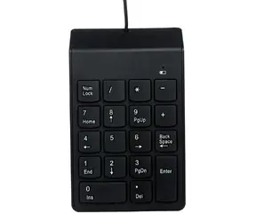 Gembird KDP-U-03 černá / Numerická klávesnice / USB / 18 kláves 
