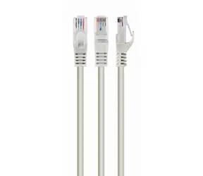 Gembird PP6U-15M CAT6 UTP 15m šedá / Patch kabel / 8P8C