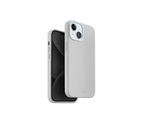 Uniq Lino Hue MagClick ochranný kryt na Apple iPhone 15 Chalk šedá