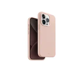 Uniq Lino Hue MagClick ochranný kryt na Apple iPhone 15 Pro Blush (růžová)