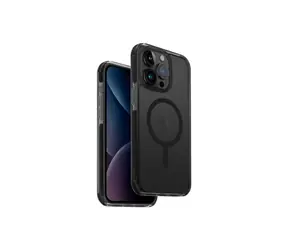 Uniq Combat MagClick ochranný kryt na Apple iPhone 15 Pro Max Carbon (černá)