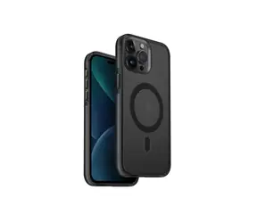 Uniq Calio MagClick ochranný kryt na Apple iPhone 15 Pro Max Smoked (kouřová)