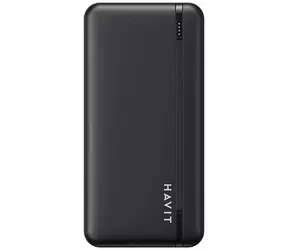 Havit PB92 20000 mAh černá / Power banka / 2x USB / 1x USB-C / 1x MicroUSB / stav baterie