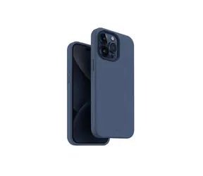 Uniq Lino Hue MagClick ochranný kryt na Apple iPhone 15 Pro Max Navy (modrá)