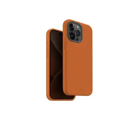 Uniq Lino Hue MagClick ochranný kryt na Apple iPhone 15 Pro Max Sunset (oranžová)