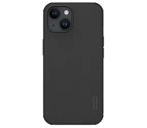 Nillkin Super Frosted PRO Zadní Kryt pro Apple iPhone 15 černá (Without Logo Cutout)