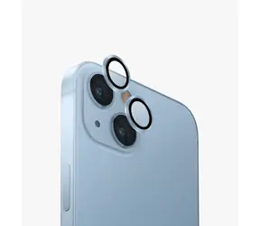 Uniq Optix hliníkové ochranné sklo na čočku fotoaparátu pro Appple iPhone 15/15 Plus Mist blue (blue)