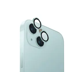 Uniq Optix hliníkové ochranné sklo na čočku fotoaparátu pro Appple iPhone 15/15 Plus Cool mint (mint)